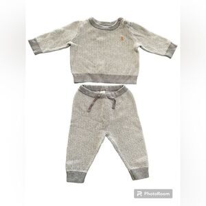 Gap outfit texture knit size 6-12  months